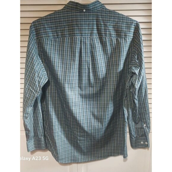 Duluth Trading Co. Mens Relaxed Fit Button-Down Shirt M Classic Outdoor Relax - Picture 3 of 5